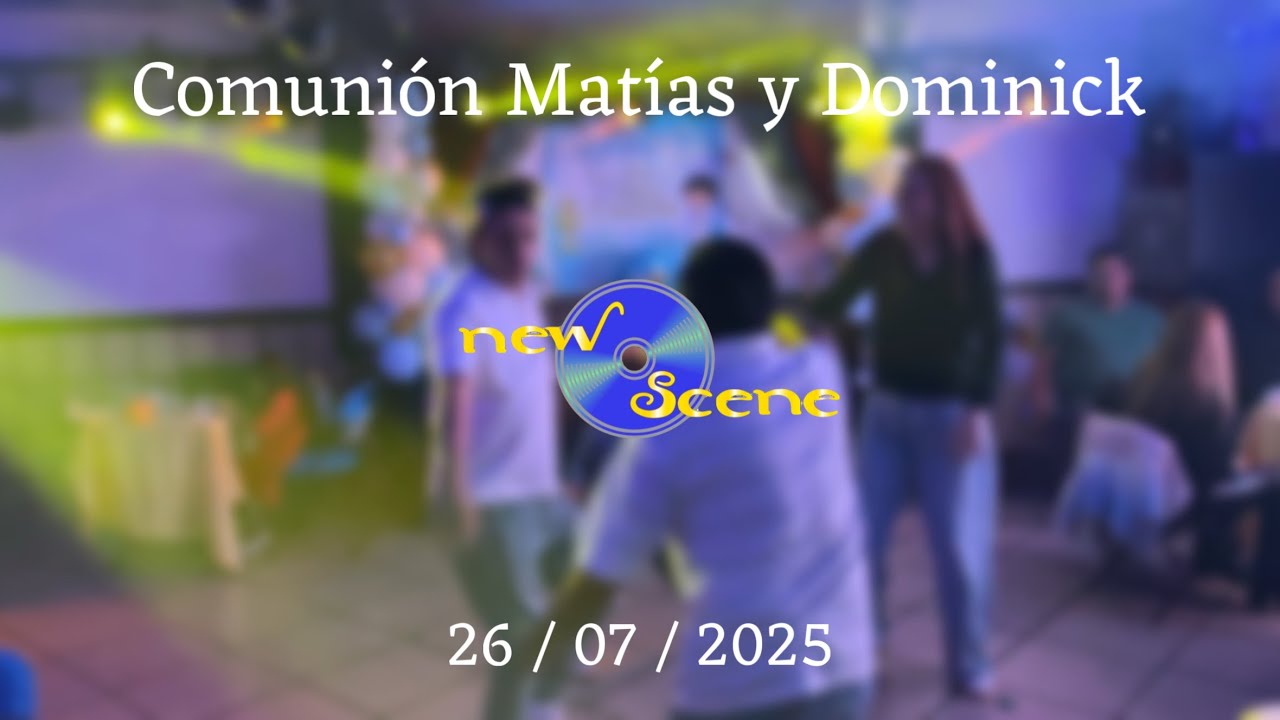 COMUNION DE MATIAS Y DOMINICK 🕊️🤍  | NEW SCENE SONIDO