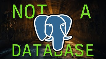 Wait... PostgreSQL can do WHAT?