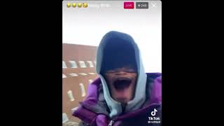 Old footage of pj glizzy dissing nas ebk while crying for him to leave him alone #free pj #smh