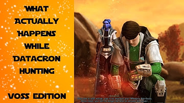 What Actually Happens While Datacron Hunting - Voss Edition