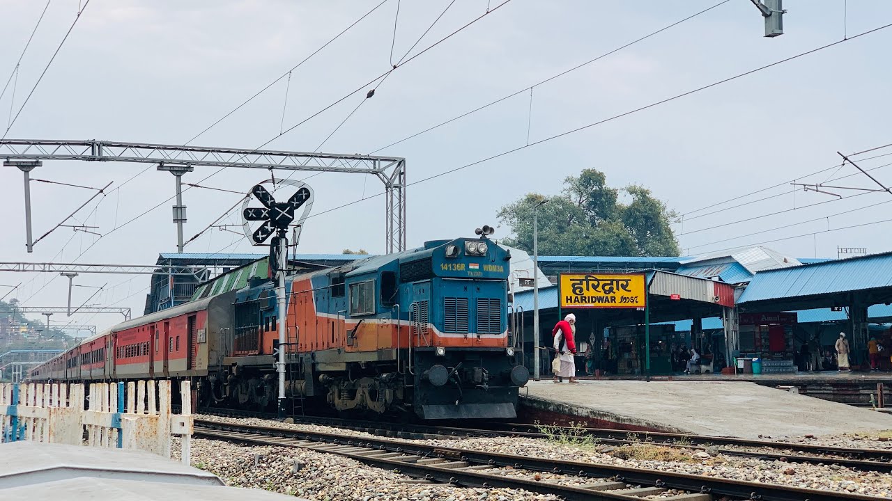 Rksh TRAIN JOURNEY RKSH - SGNR EXPRESS 🔥 14815 with TKD WDM3A ALCO 🔥 # ...