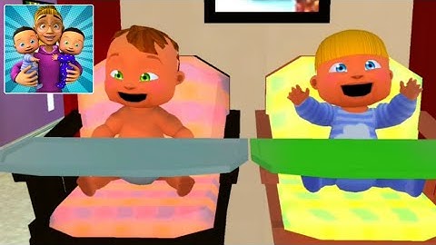 Twins Babysitter Daycare Game #1 - Gameplay - Walkthrough [Android - ios]