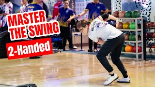 The Proper Shoulder Motion for a Smooth 2-Handed Bowling Swing | Easy Transition Guide