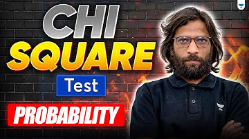 Chi Square Test | GATE 2026 Probability & Statistics | Rahul sir