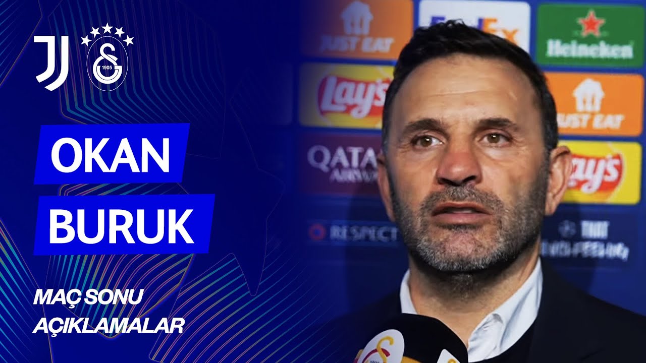 🔴 Teknik direktörümüz Okan Buruk’un, Juventus maçı sonrası açıklamaları #JUVEvGS #UCL
