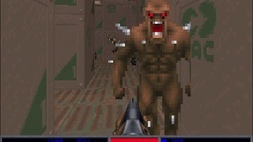 Doom alpha version (22 May 1993) PC game @ 486DX2 66