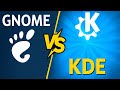 !La batalla definitiva GNOME vs KDE! ¿Cuál es el mejor entorno de escritorio en Linux en 2025?