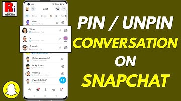 How to Pin / Unpin Any Conversation on Snapchat