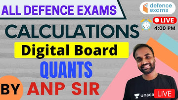Calculations | Digital Board | Quants | Target AFCAT/ CDS / Air Force XY 2021| Arpit Pandey