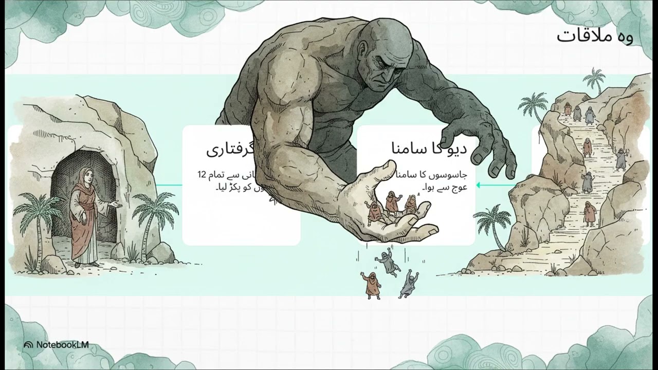 پہاڑوں سے بھی اونچا دیو قامت عوج بن عنق