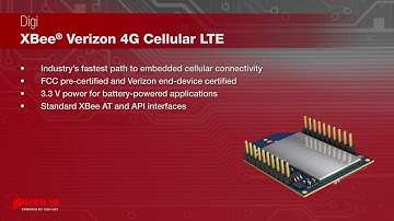 Digi International XBee® Verizon 4G Cellular LTE | Maker Minute