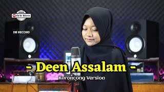 DEEN ASSALAM 'NISA SABYAN' - SHOLAWAT KERONCONG VERSION || COVER RIFQI