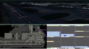 EGKK_GND | Gatwick Ground | Vatsim UK ATC | 12.03. | Towerview Part 1