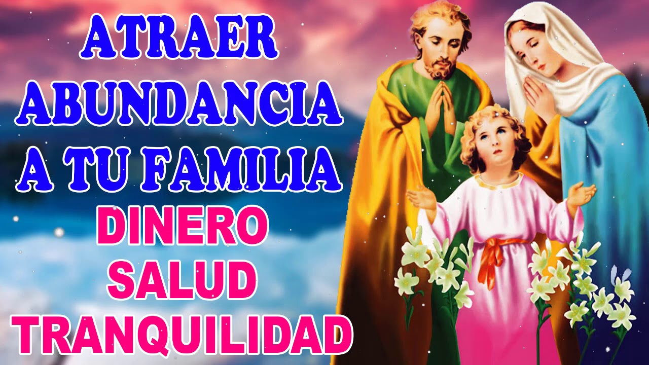 Oración Poderosa para atraer abundancia a tu familia, dinero, salud ...