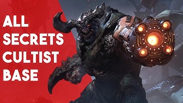 Doom Eternal Cultist Base 100% Complete Walkthrough All Secrets/Weapon Mods/Slayer Gate Key Location