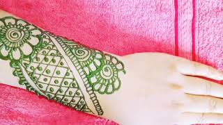 Arabic Bridal Mehandi Design || Henna Design on Back Hand || Mehandi ka Design ||