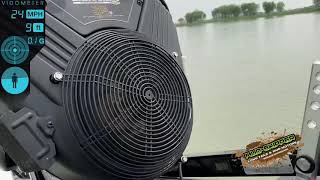 Mud-Skipper 35hp Sport - 4 person test 25mph