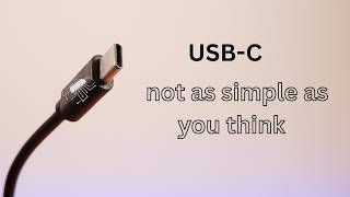 Why Usb-c is so confusing ?