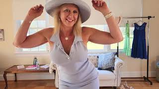 Spring dresses No Bra Try-On | Real Women Over 60