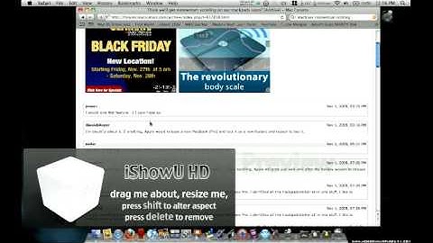 Track pad momentum Scrolling (MAC)