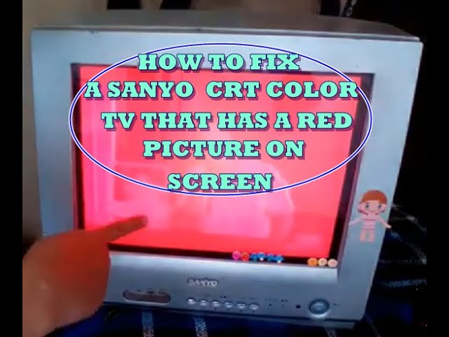 How to Fix Sanyo Tv Color Problems  