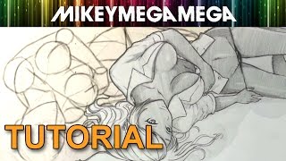 How To Draw A Seductive Sexy Anime Pose - REAL TIME TUTORIAL 4