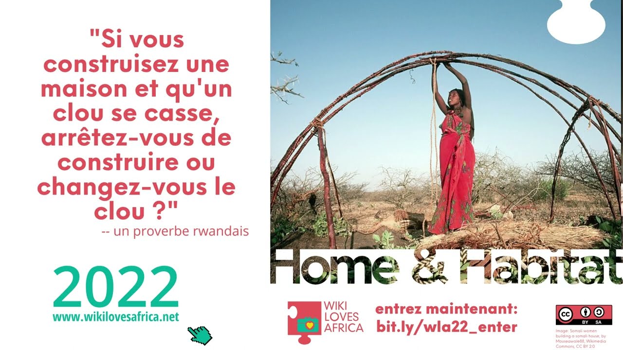 Wiki Loves Africa 2022 Foyer et Habitat