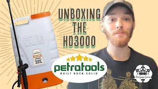 UNBOXING THE HD3000! PETRATOOLS - Awesome 3 Gallon Sprayer