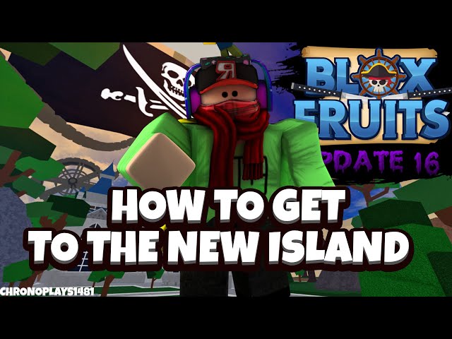 How to get to the NEW Island in Update 17 - Blox Fruits Update 17 [Roblox]  