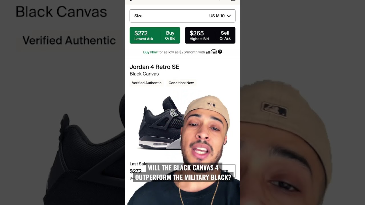 ARE BLACK CANVAS 4 BETTER THAN THE MILITARY BLACK 4? 