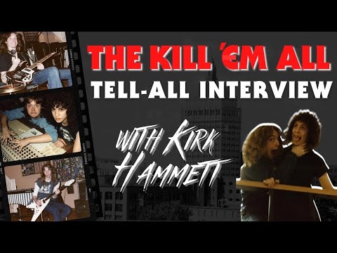 Kirk Hammett-Secrets and Stories from the recording of Kill 'em All.