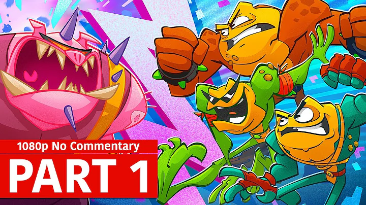 BATTLETOADS - Gameplay Walkthrough PART 1 - No Commentary