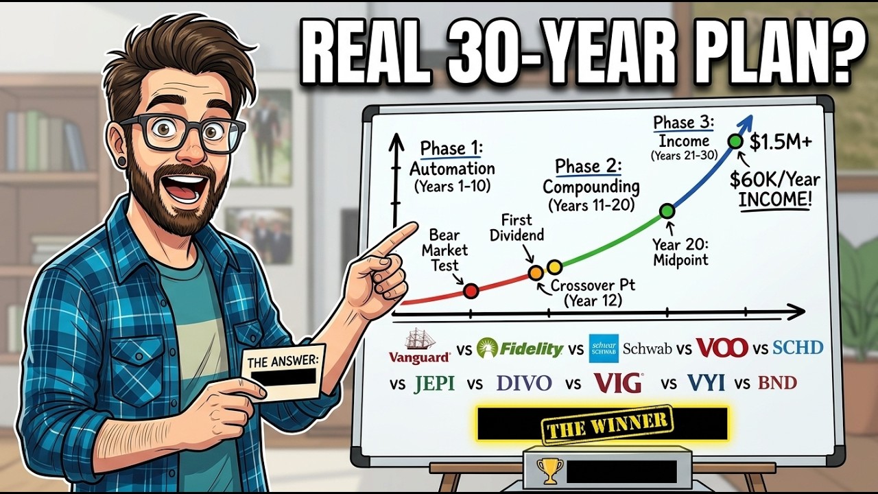 30-Year Dividend Plan: How to Reach $5,000/Month in Passive Income