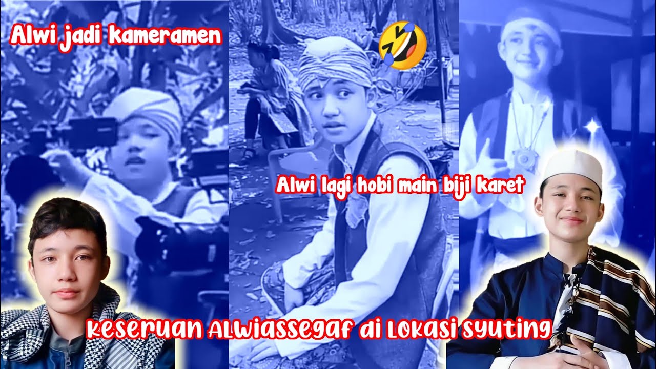 Alwi mau ngadain turnamen biji karet🤣||ketika Alwi lagi jadi kameramen
