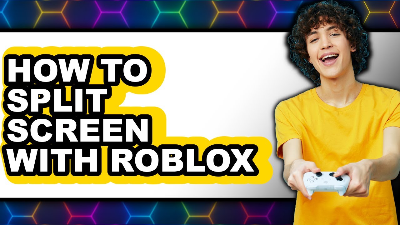 How To Split Screen With Roblox Step By Step YouTube 