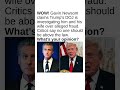 Newsom vs Trump DOJ Debate Goes Viral 🇺🇸