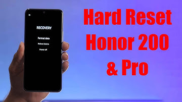 Hard Reset Honor 200 & Pro | Factory Reset Remove Pattern/Lock/Password (How to Guide)