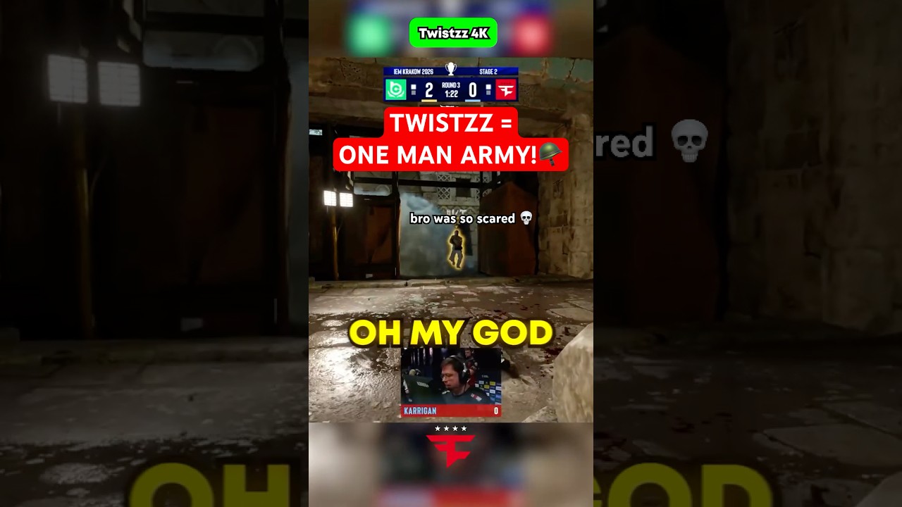 Twistzz's NEAR-ACE INSANITY in Krakow! 🤯 