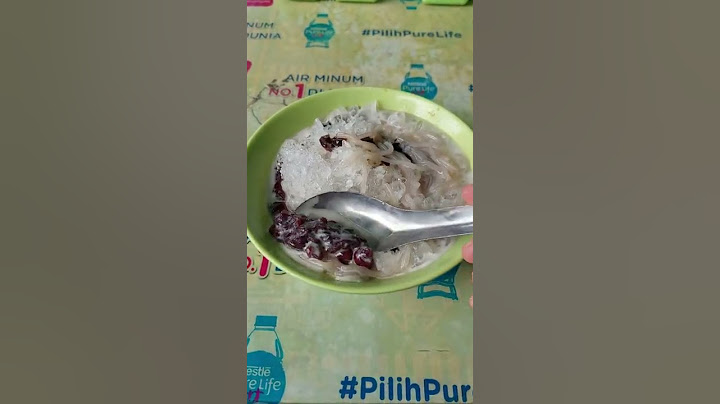 Panas panas enaknya makan Ce Hun Tiau (ketan hitam, kacang merah, bongko) #food #pontianak #shorts