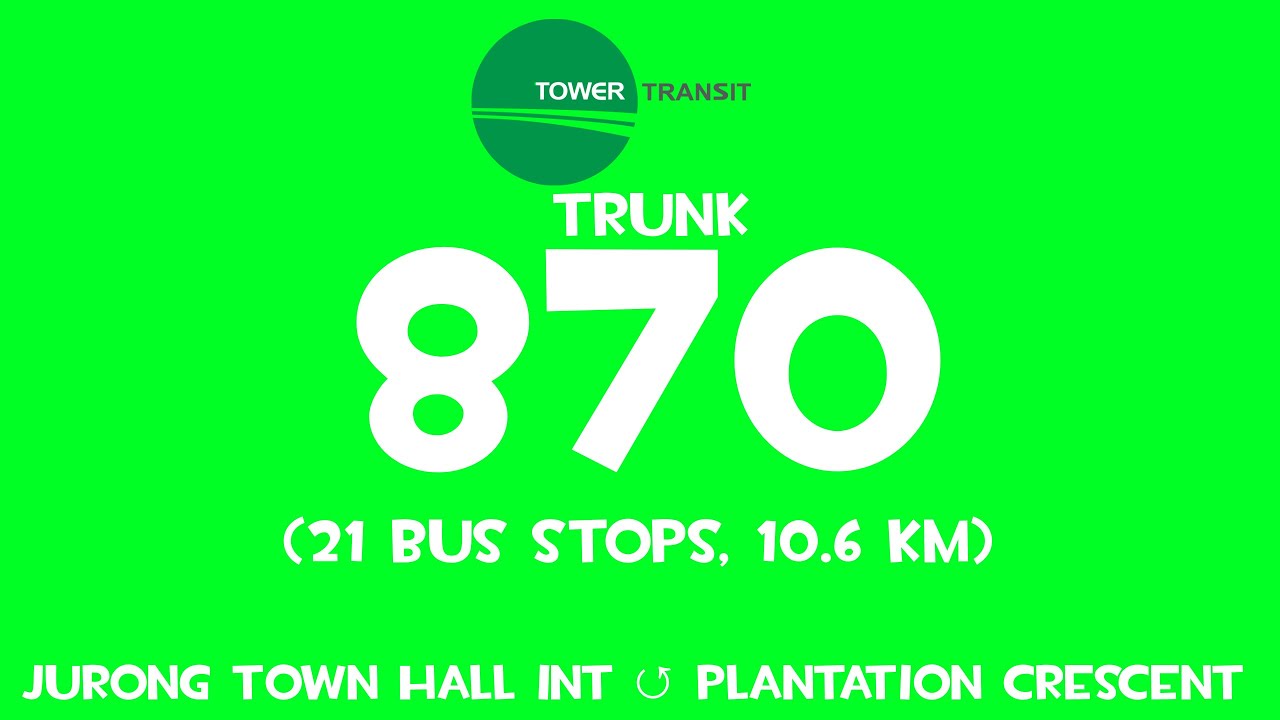 Tower Transit Trunk Bus Service 870 Loop YouTube tower-transit-trunk-bus-service-870-loop-youtube