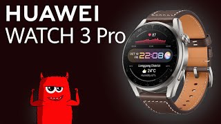 Обзор Huawei Watch 3 Pro - NFC, eSIM, а толка нет :(