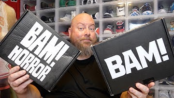 Cracking open 2 BAM BOX Mystery Boxes - HORROR & GEEK