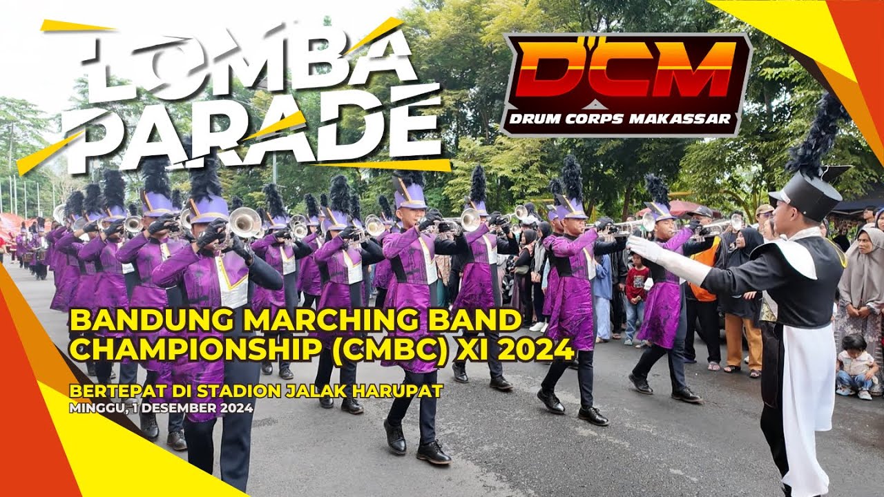 Drum Corps Makassar | Juara Lomba Parade Bandung Marching Band Championship (CMBC) XI 2024