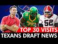 Are The Texans TIPPING THEIR HAND With Their Latest Top 30 Visits?