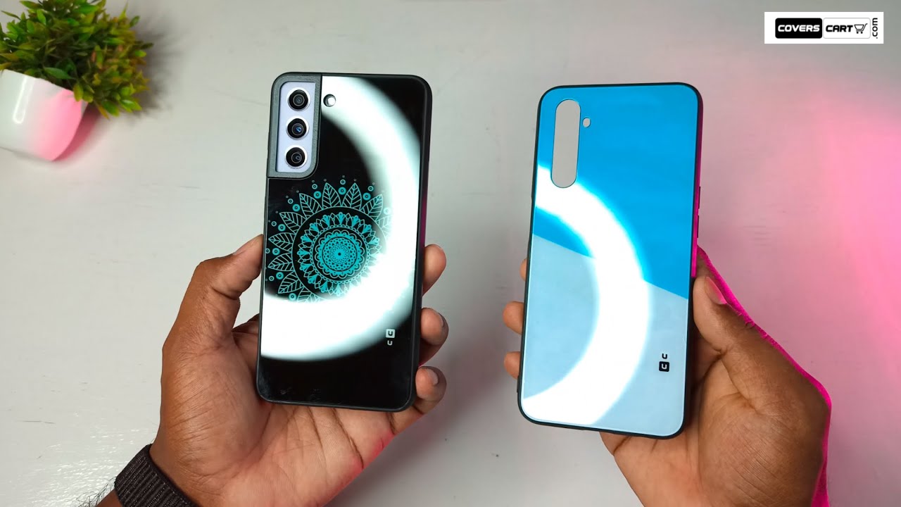 Coverscart Premium Glass Back Cover Review in Hindi Coverscart Cases