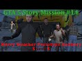 Robbing Merry weather's High-Tech Prototype With Michael, Franklin and Trevor in GTA5 Story mission