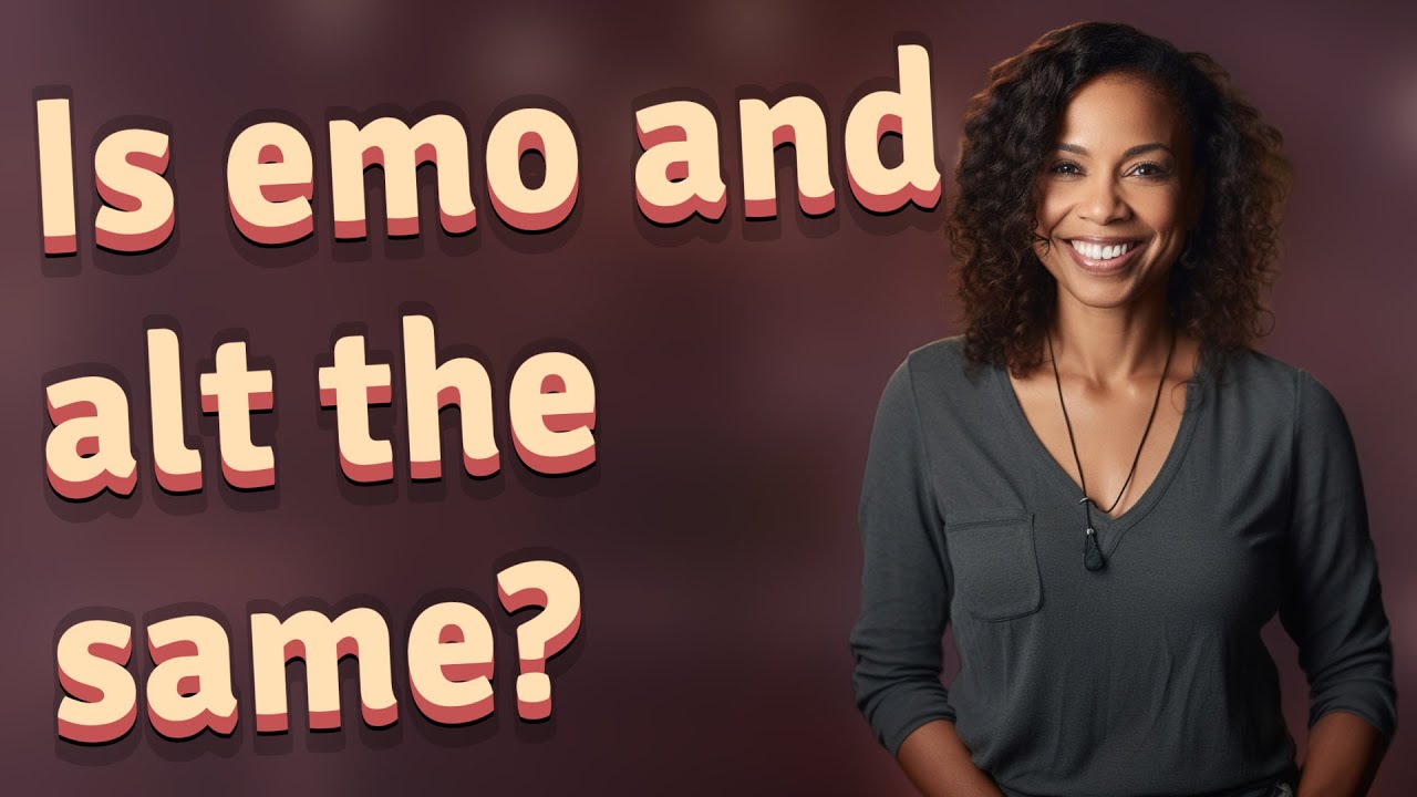Is emo and alt the same? - YouTube