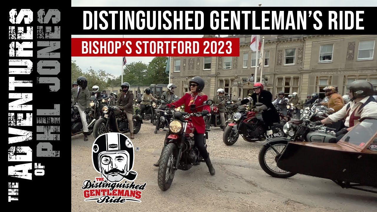Distinguished Gentleman's Ride 2023 Stortford YouTube