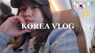 korea vlog// улетела в Корею 🇰🇷
