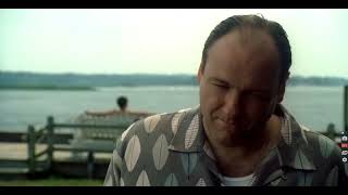 The Sopranos Tony meets alan at the whitecaps scene